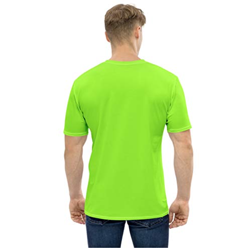 Image of JJ TEES Men's Polyester Solid Color Half Sleeve Jersey Tees with Round Neck Collar for Men Dry Fit Gym Workout Sports Regular Fit Tshirt