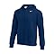 Nike Men's Fleece Pullover Hoodie Sweatshirt (US, Alpha, Large, Regular, Regular, Navy)
