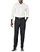 Amazon Essentials Men's Classic-Fit Expandable-Waist Flat-Front Dress Pant, Black, 36W x 32L