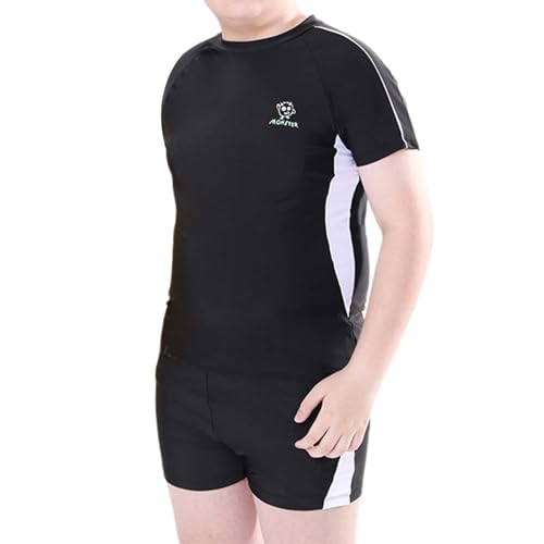 Maillot de bain bébé garçon 2/3 pièces avec bonnet anti-UV imprimé mignon pour enfant de 2 ans