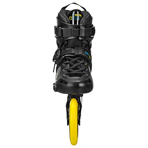 Roller Derby Elite Alpha 125mm 3-Wheel Inline Skate Size 09, Black