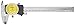 Mitutoyo 505-735 D15TXWW Dial Caliper, ID, OD Carbide, 0 mm-150 mm, 0.02 mm