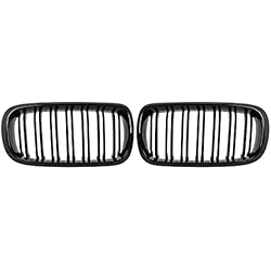 DOCAS Rejillas delanteras para capó riñón para X5 Series F15 X6 Series F16 X5M F85 X6M F86 2014-2018 Negro Brillante