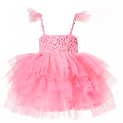 Minnie Birthday Girl outfit Pink tutu dress with name and age (Pink&Black)2