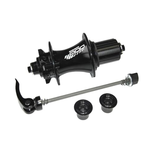 SRAM 900 Rear Hub 24H 6-Bolt Disc Black, 9/10/11-Speed Driver Body, Includes Quick Release and 12 x 142mm Through Axle Caps
