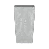 Einlegetopf: 21 Liter Deuba Blumentopf Betonoptik Grau 49L Blumenkasten 61,0 x 32,5 x 32,5cm Übertopf Einlegetopf Pflanzentopf Pflanzkübel