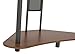 Calico Designs Arch Tower Corner Computer Tower Multipurpose Home Office Computer Writing Desk - Pewter / Teak,