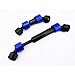 Center Middle CVD Steel Universal Drive Shaft 2pcs for Traxxas 1/10 EREVO 2.0 E-REVO Summit