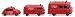 Produktbild Wiking 093449 - Feuerwehr - Einsatzfahrzeuge (1:160) Spur N