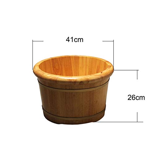 Baño de pies de madera sólido para pedicure miniatura 2