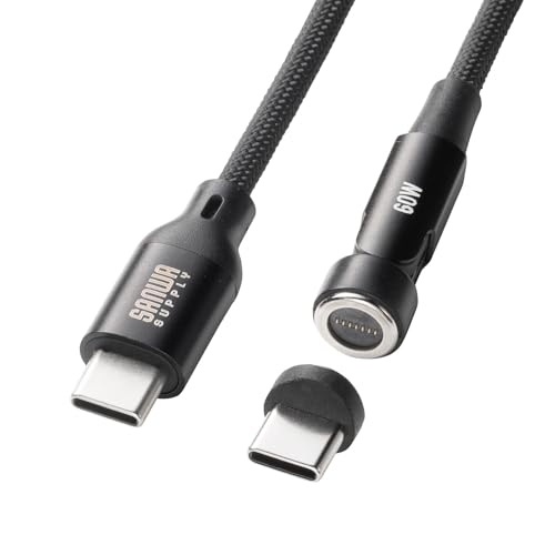 Amazon.co.jp: サンワサプライ USB-Type-Cケーブル マグネット