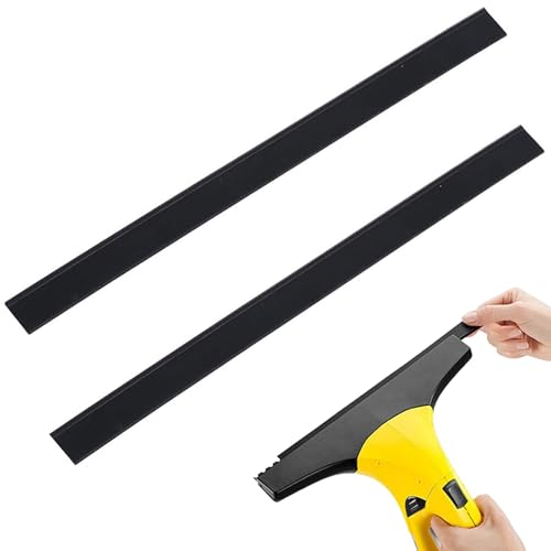 Gummilippe für Kärcher Fenstersauger - 2 Stück Kärcher Fenstersauger Zubehör - Abziehlippen 280mm Kompatibel mit Kärcher WV2 WV5, für Glas Fenster Kacheln Duschtüren