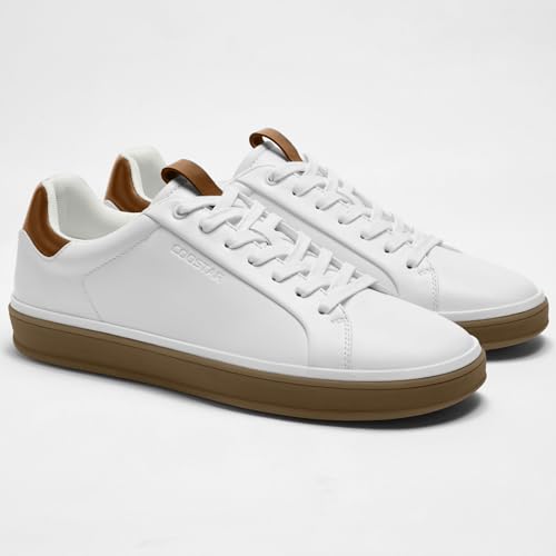 Image of Coostar Mens Casual Shoes Comfortable Dress Sneakers Classic Lace-up Shoe Lightweight