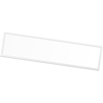 Luxury LED Panel 120 x 30 cm Backlit, 36 W, 3600 lm, 4000 K, Neutral White | Flicker-free, grid light, built-in panel for gri