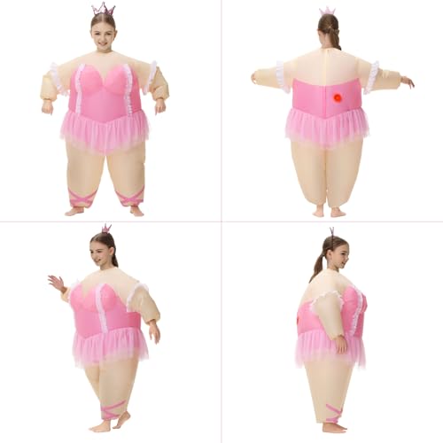 Disfraz inflable de ballet para niña miniatura 4