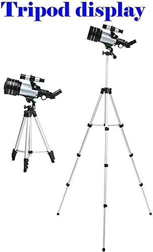 Monocular con Dos Oculares, Telescopio de Viaje 70mm con Trípode Ajustable miniatura 5