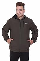 Kepa Mens Plus Size Windcheaters Windproof and Waterproof Jackets All Weather