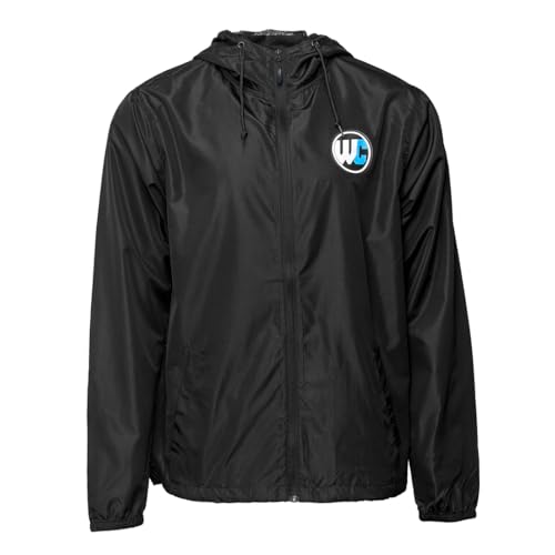 Windbreaker negro talla L