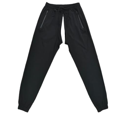 Summer Cool Invisible Zipper Open Crotch Casual Pants Plus Size Loose Men Trousers