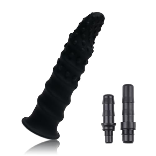 Generic Massage Gun Attachment, Adult Massage Gun Attachments Deep Tissue for Relieve and Stimulation, Black Portable Massage Gun Head Accessories for Handheld Electric Body Muscle Massager