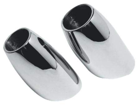 Pied balcon tronconique ovale Osculati en acier inoxydable 60 degres 25mm