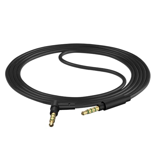 Geekria Gaming Headset Extension Cable, Compatible with Turtle Beach Elite Pro 2, Skullcandy Aviator 900 ANC, PS5 / Xbox Series Controller, and More 3.5mm Jack Devices (3.3 ft)