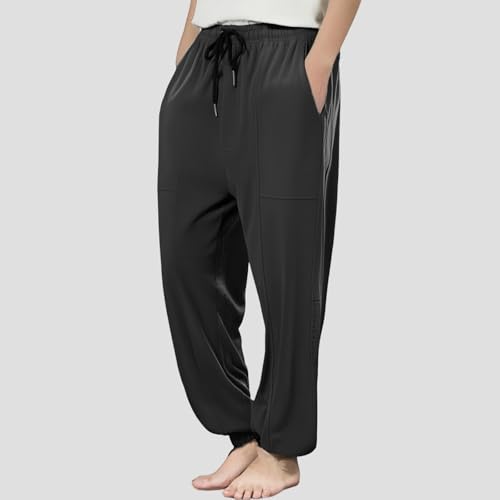 Men's Casual Slim Fit Jogger Pants Lightweight Breathable Comfortable Straight Leg Summer Autumn Active Wear3