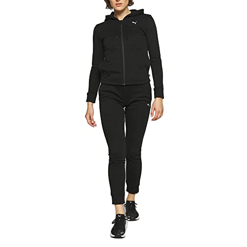 PUMA Survêtement pour femme Classic Noir 847129-01 en coton stretch taille M
