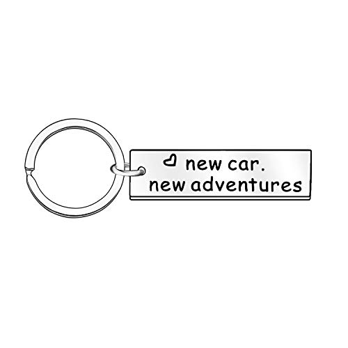 Preisvergleich Produktbild Schlüsselanhänger für Freundschaftspaar mit Autos, Geschenk für besten Freund Ehemann Ehefrau Freund Freundin