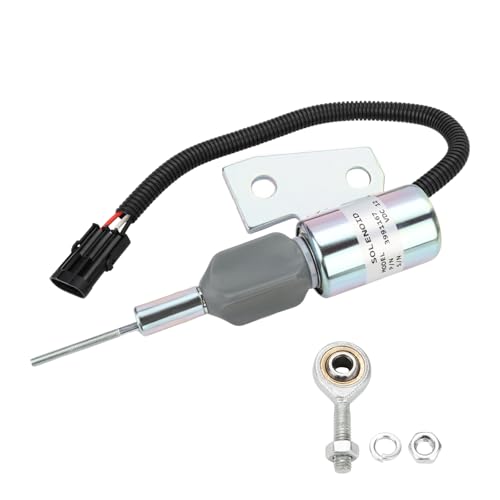 Solénoïde d'arrêt de carburant SA-4941-12 robuste avec corps en acier forgé