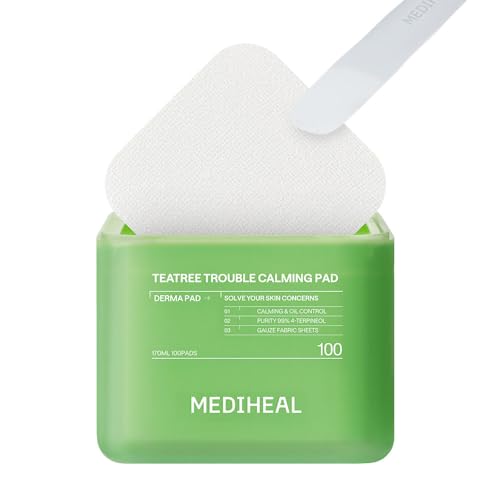 MEDIHEAL OFFICIAL(���f�B�q�[��) �X�N�G�A�g�i�[�p�b�h 100������ Square Facial Toner Pads 100P �u���~�b�V���p�b�h �ӂ����p�b�h �X�L���P�A �؍� �R�X�� ((NEW)�e�B�[�c���[)