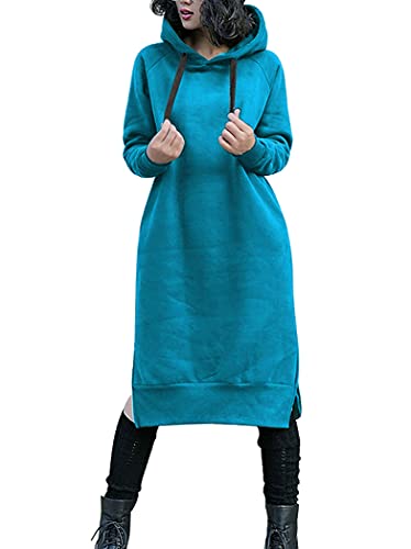NUTEXROL Damen Verdickung Lang Fleece...