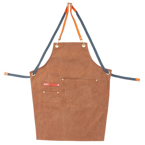 VINTORKY 1pc Hairdressing Overalls Hair Salon Cut Smock Hairdressing Barber Smock Hair Stylist Apron Waiter Apron Unisex Apron Party Bbq Aprons Salon Apron Neck Strap