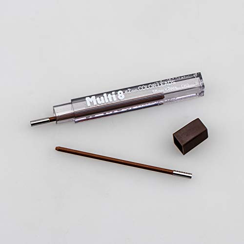 Pentel Arts 8 Colour Refill Lead, Assorted Colors, 4 Pack (Ch2Bp4M) #TOP3