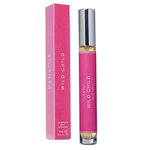 Pinrose Perfumes Wild Child - Eau De Parfum Fragrance Travel Spray For Women - Vegan, Cruelty-Free, And Hypoallergenic Scent W/ Essential Oils - Notes Of Tiare Flower, Jasmine, Vanilla And Bergamot #TOP1