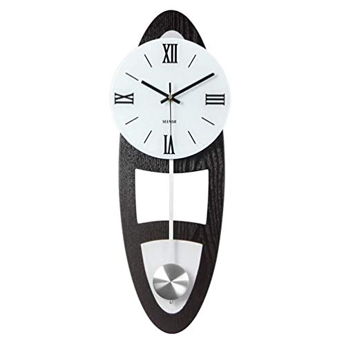 YL Chinesischer Plexiglas-Zifferblatt-Holzrahmen stumm Scannen Bewegung mit Zwei Farben der tiefen Nussbaum Farbe und Eiche Farbe Precision