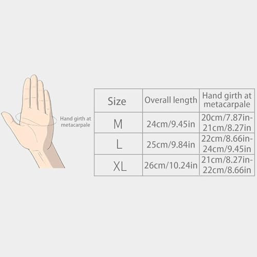 Guantes de invierno con pantalla táctil para senderismo y conducción 5