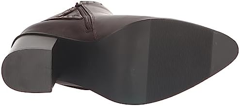 CITY CHIC PLUS SIZE ANKLE BOOT ORLY IN CHOC BROWN, SIZE 13 | Image 3