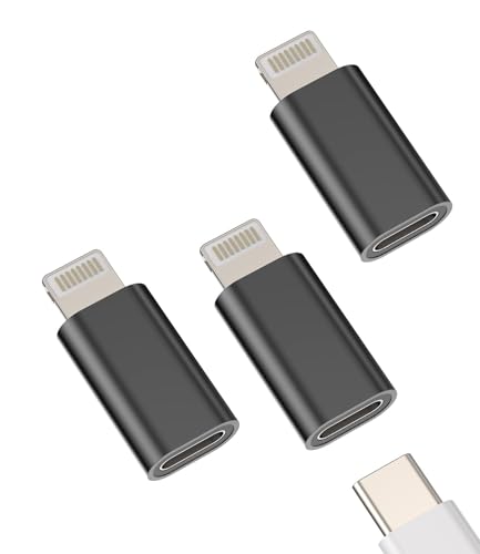 USB-C���X to Lightning�I�X�A�_�v�^�[�i3�Z�b�g�j�[�d Type-C�P�[�u���|�[�g�ϊ��� �Ή�apple �Ή�iPhone 14/13/12/11 Pro Max/Mini/XS/SE/7/X/XR/8 Plus/6�A�Ή�iPad Air