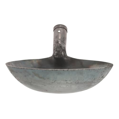 YARNOW Cucharón de Hierro Reutilizable para Jardinería Cuchara Grande para Riego y Limpieza de Aguas Residuales Herramienta Manual Resistente para Jardín y Patio