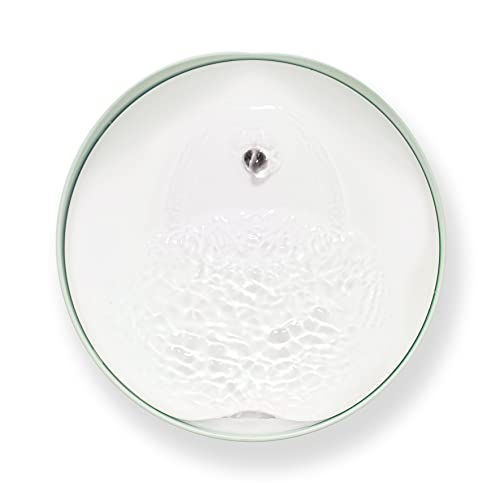 Catit PIXI Drinking Fountain – Cat Water Fountain with Triple Filter and Ergonomic Drinking Options, Green by Catit - Image 4