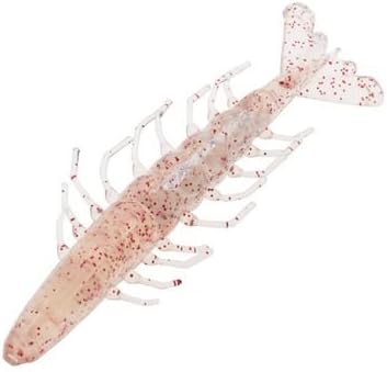 Cotee Scented Soft Plastic Cracker Shrimp Fishing Jig (4-Piece)
