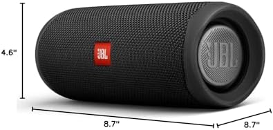 JBL Flip 5 (Black) + Bundle with divvi! Protective Hardshell Case — view 7