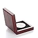 Decade Awards Challenge Coin/Rosewood Finish Medal Presentation Box (3.75 Inch Square)