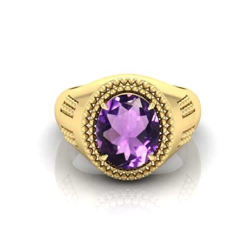 Bague en améthyste véritable pour sublimer vos mains avec élégance