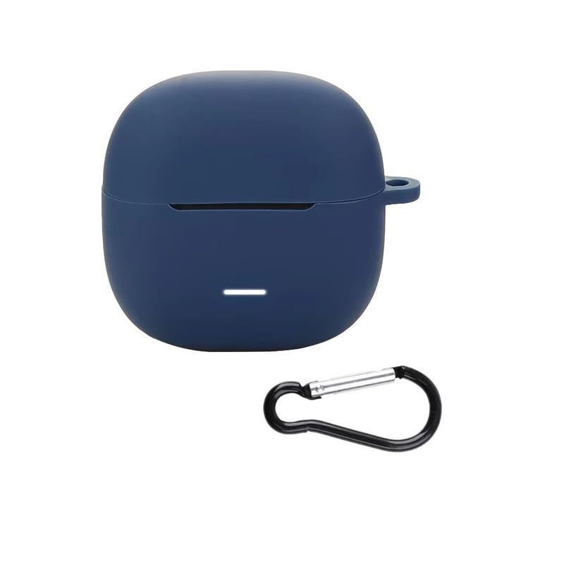 Colorcase Front & Back Full Protection Silicon Case Cover for Redmi Buds 5c - (Blue) (Earbuds Not Included)