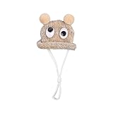 [Xanorrg] ファッションニット帽子ハムスターモルモットファッションと実用的なニットアクセサリークリスマスの写真撮影のための本当に小さな本当に