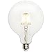 Westinghouse Lighting 0317500 7-1/2W (60W) G40 Globe Dimmable Warm White Filament LED Light Bulb with Medium Base