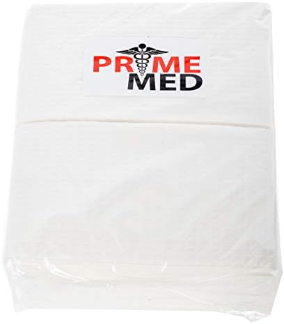 White Tattoo Poly Towel Bibs 13" x 18” (50ct)