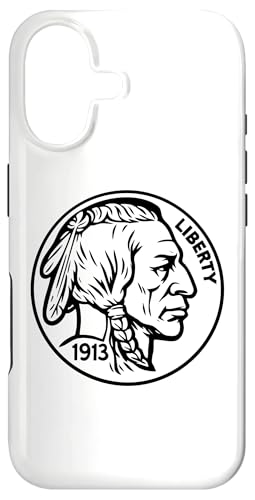 バッファロー ニッケル コイン コレクター 5セント 貨幣学 1913 アメリカ スマホケース iPhone 17 用